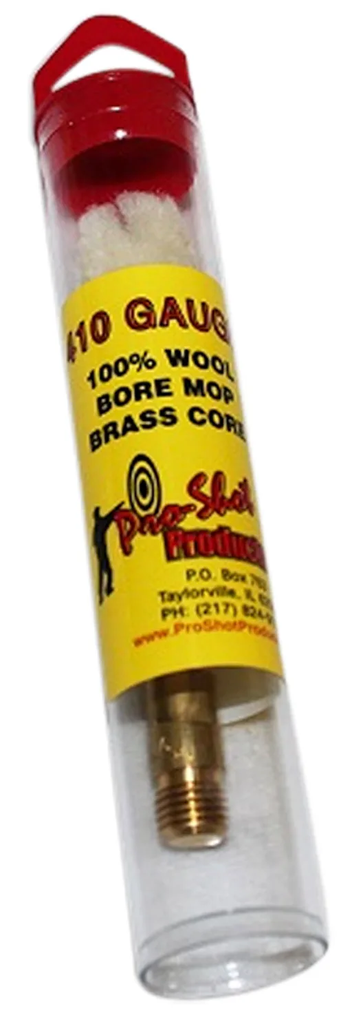 Pro-Shot MP410 Bore Mop .410 Gauge Shotgun #5/16-27 Thread Cotton 1.75" Long