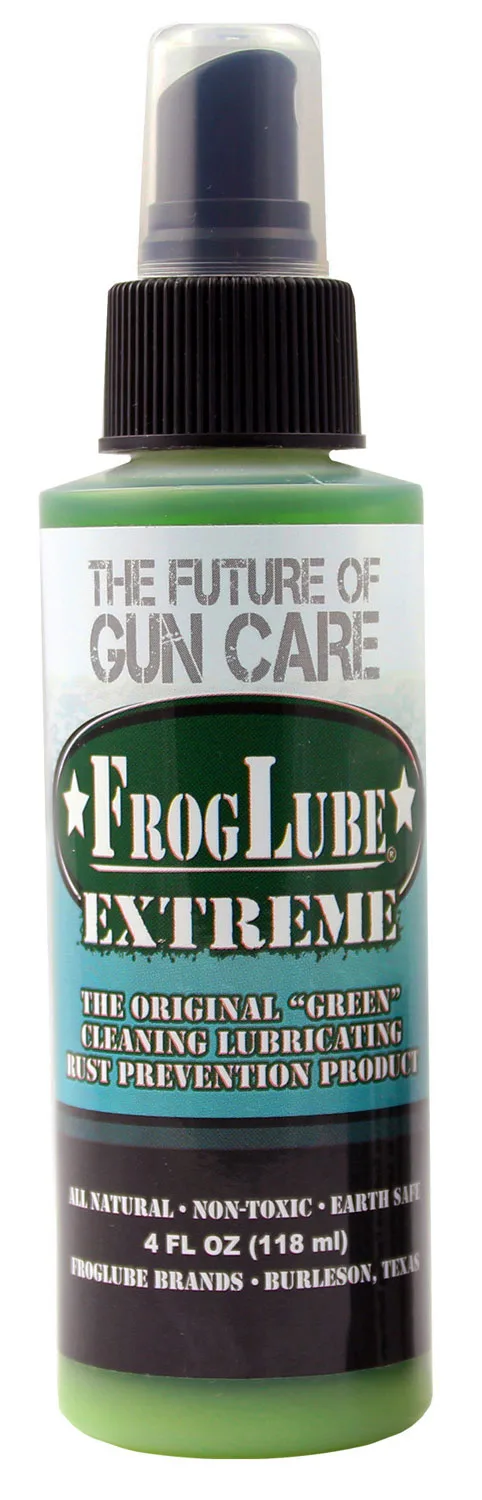 FrogLube 14706 CLP Liquid Cleans, Lubricates, Prevents Rust & Corrosion 4 oz Spray Bottle