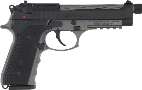 EAA Girsan Regard MC X 9mm 4.9in two-tone pistol left-side view