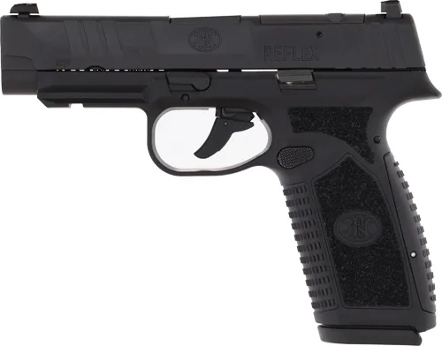 FN Reflex XL MRD 9mm pistol, black, optics-ready slide, includes 15- and 18-round magazines