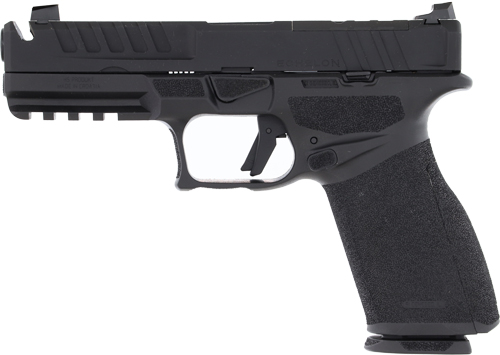 Springfield Armory Echelon Comp 9mm 4.5 inch pistol, black finish, integral compensator
