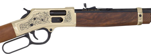HENRY BIG BOY BRASS 45LC - SIDE GATE 20" OCT DELUXE ED. - Image 4