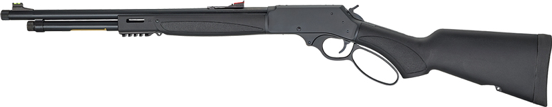 HENRY X MODEL LEVER 45/70 - 19.8" TB BLUED BLACK SYN. - Image 2