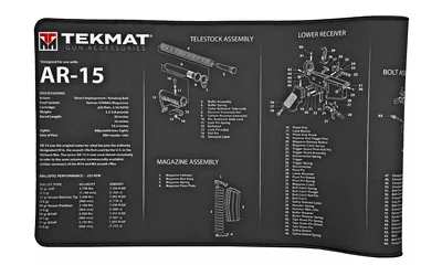 TEKMAT ULTRA RIFLE MAT AR15 BLK