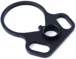 GUNTEC AR15 SINGLE POINT SLING - QD ADAPTER AMBI BLACK