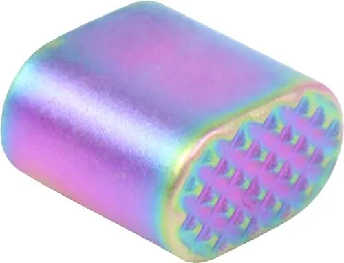 GUNTEC AR15 EXTENDED MAG - BUTTON RAINBOW PVD COATED