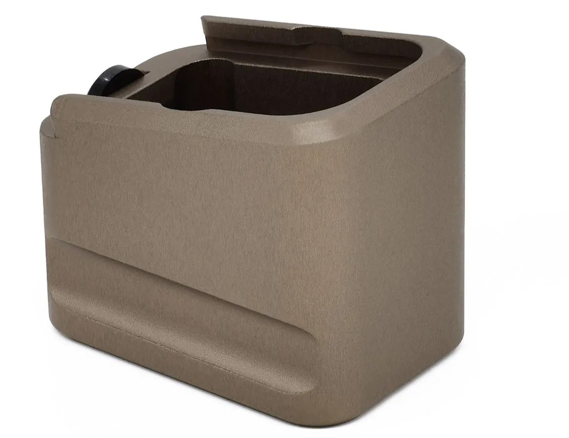 WARNE GLOCK 17/22 MAG EXT +5/+4 FDE