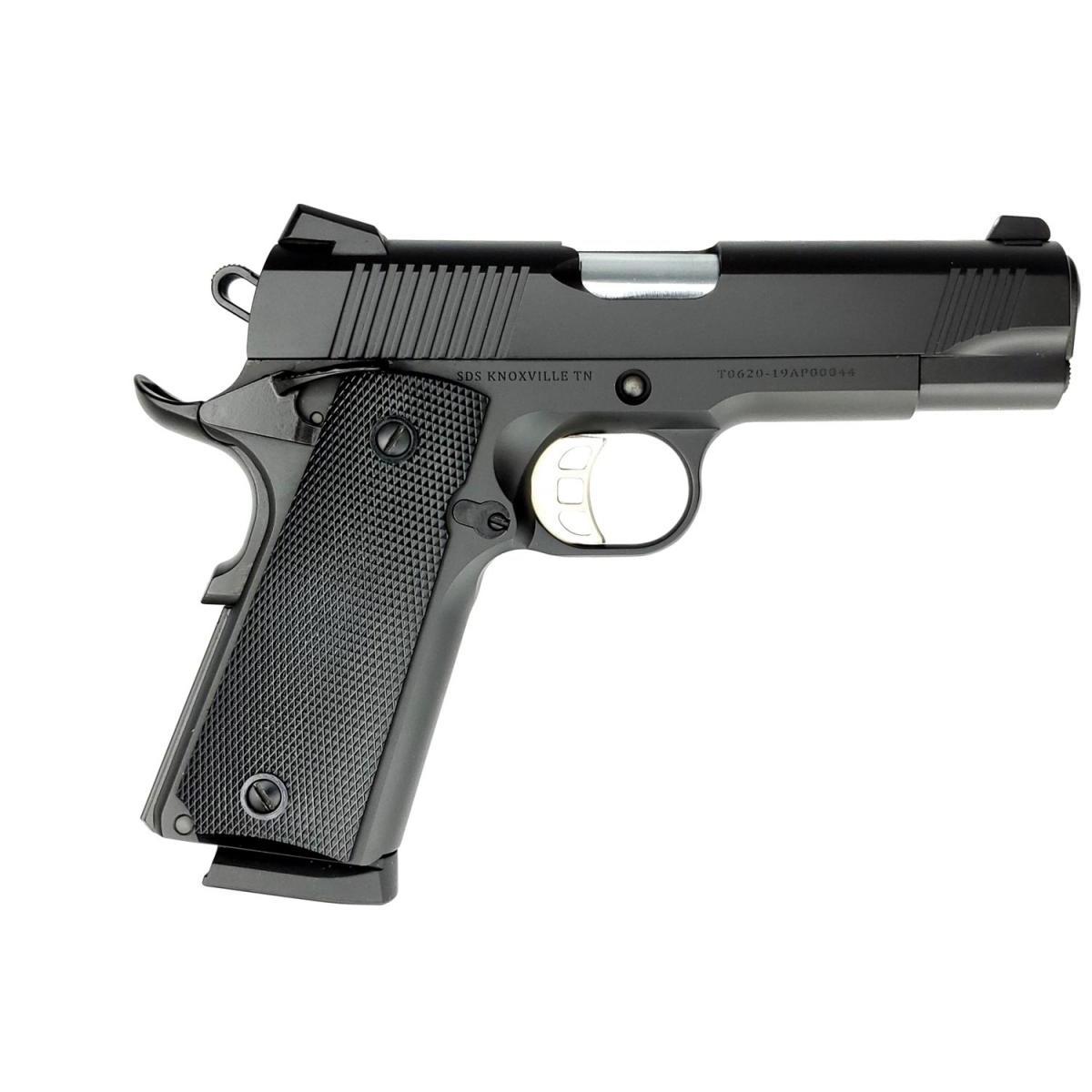 SDS Imports Tisas 1911 Carry B45 .45 ACP 4.25in Black Cerakote right-side view
