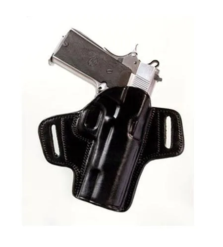 Tagua Gunleather Open Top Belt Holster for Colt Gov't 1911 5" Black Right Hand