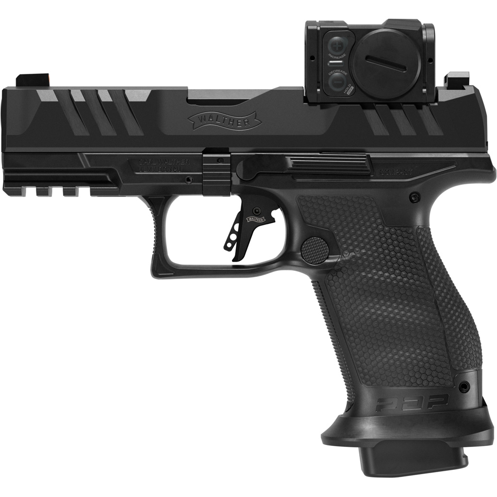 Walther PDP Professional Pro ACRO 9mm compact pistol with Aimpoint ACRO, black finish