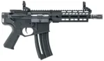 Hammerli Arms 5760507 Tac R1 C 22 LR 20+1 9" Threaded, Black, No Brace, Aluminum Upper & Lower Receivers, Textured Grip, Flip Up Front/Rear Sights