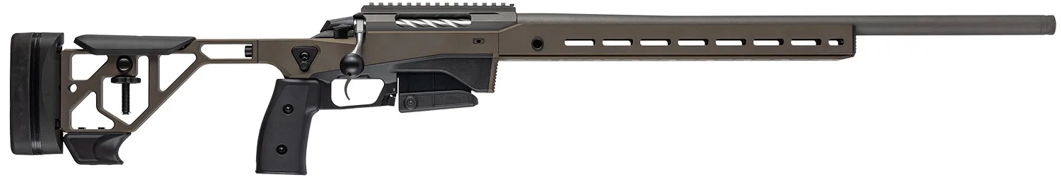Tikka JRTXATM38226 T3x Ace Target 6.5 Creedmoor 10+1 26" Threaded Barrel, Bronze Cerakote Picatinny Rail Receiver, M-LOK Handguard, Adjustable Black Stock, Black Polymer Grip