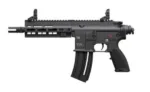 H&K HGA  HK416 22 LR 8.5"  BBL W FLIP UP SIGHTS RIS M-LOK RETRAC STK BLK ALL ALUM RECS 1 20 RD M