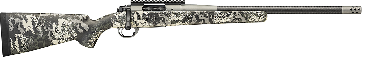 Springfield Armory BAB92265CMCFY 2020 Boundary 6.5 Creedmoor 4rd 22" Tactical Gray Cerakote Stainless Steel Receiver Rogue Camo Carbon Fiber Stock