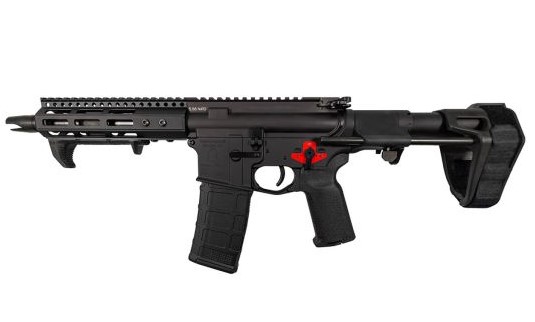Franklin Armory BFSIII C7 5.56 7.5-inch SBA3 semi-auto pistol in black