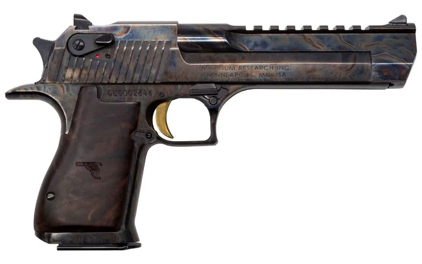 Magnum Research Desert Eagle Mark XIX .357 Magnum 6-inch Case Hardened with walnut grip
