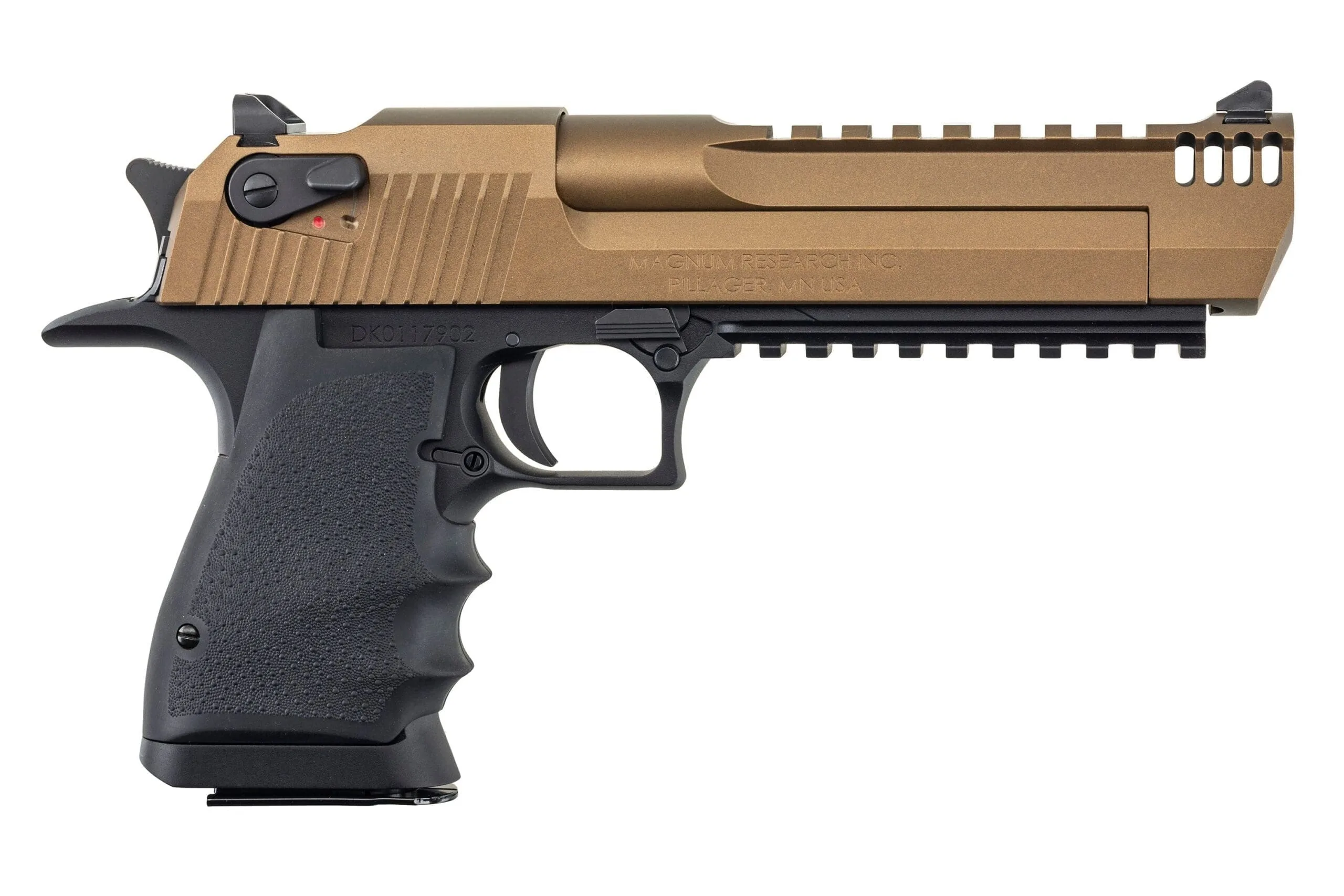 Magnum Research Desert Eagle L6 .44 Magnum Burnt Bronze slide with black frame