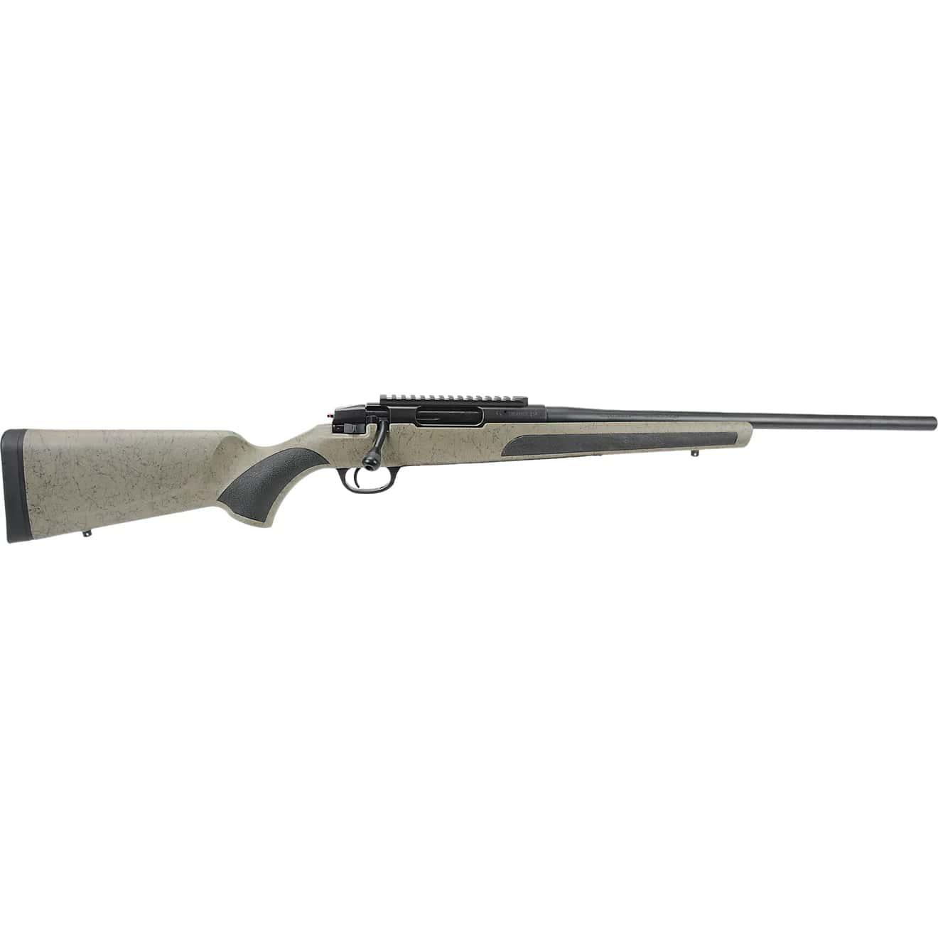 Savage Model 334 Stevens Rifle 243 Win 3rd Capacity 20" Barrel Synthetic FDE/Black Spider Web Stock