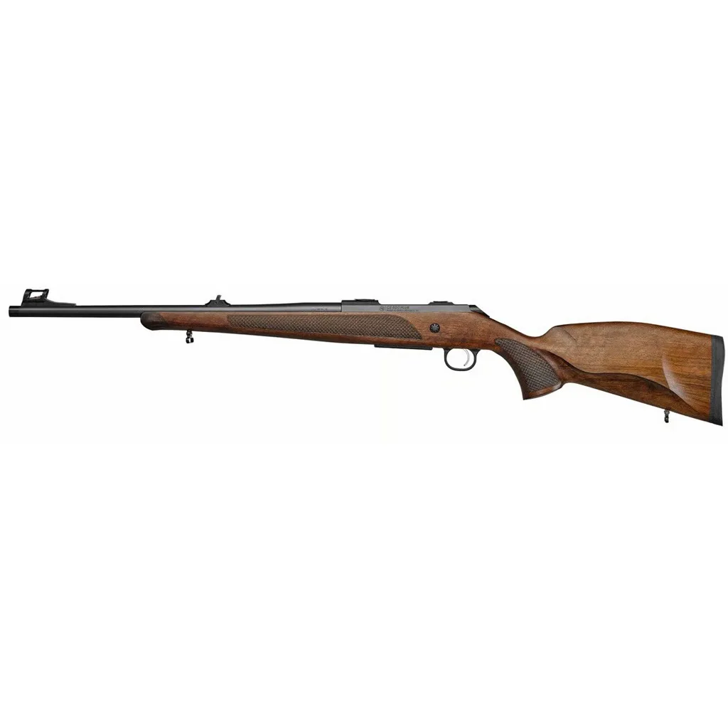 CZ 600 Plus Lux Rifle 30-06 Sprg 20in Walnut w/ Fiber Optic & Thread 5rd - Image 2