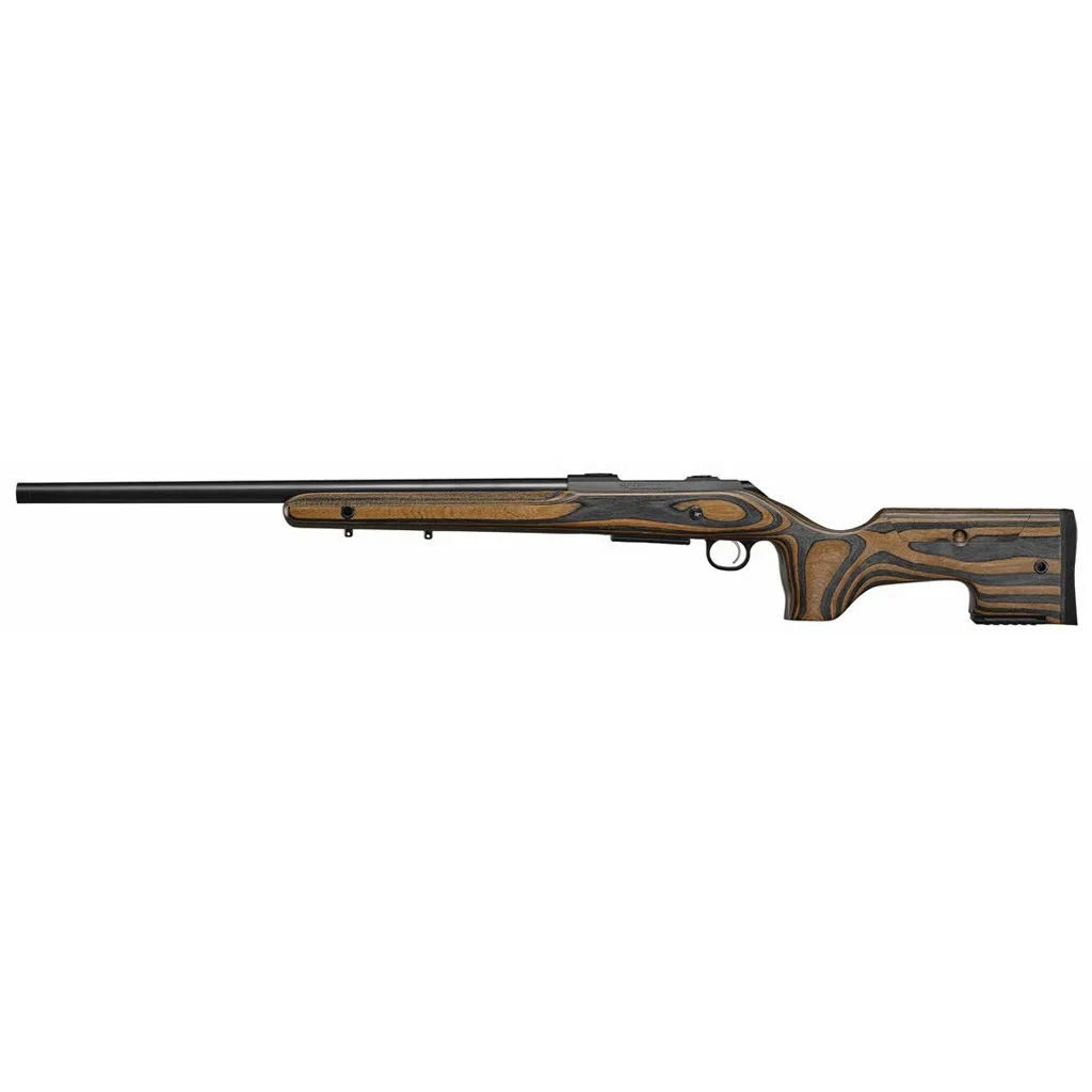 CZ 600 Plus Range Rifle 6.5 CM 24 in. Grey/Brown Lam w/Adj Comb 5rd. - Image 2