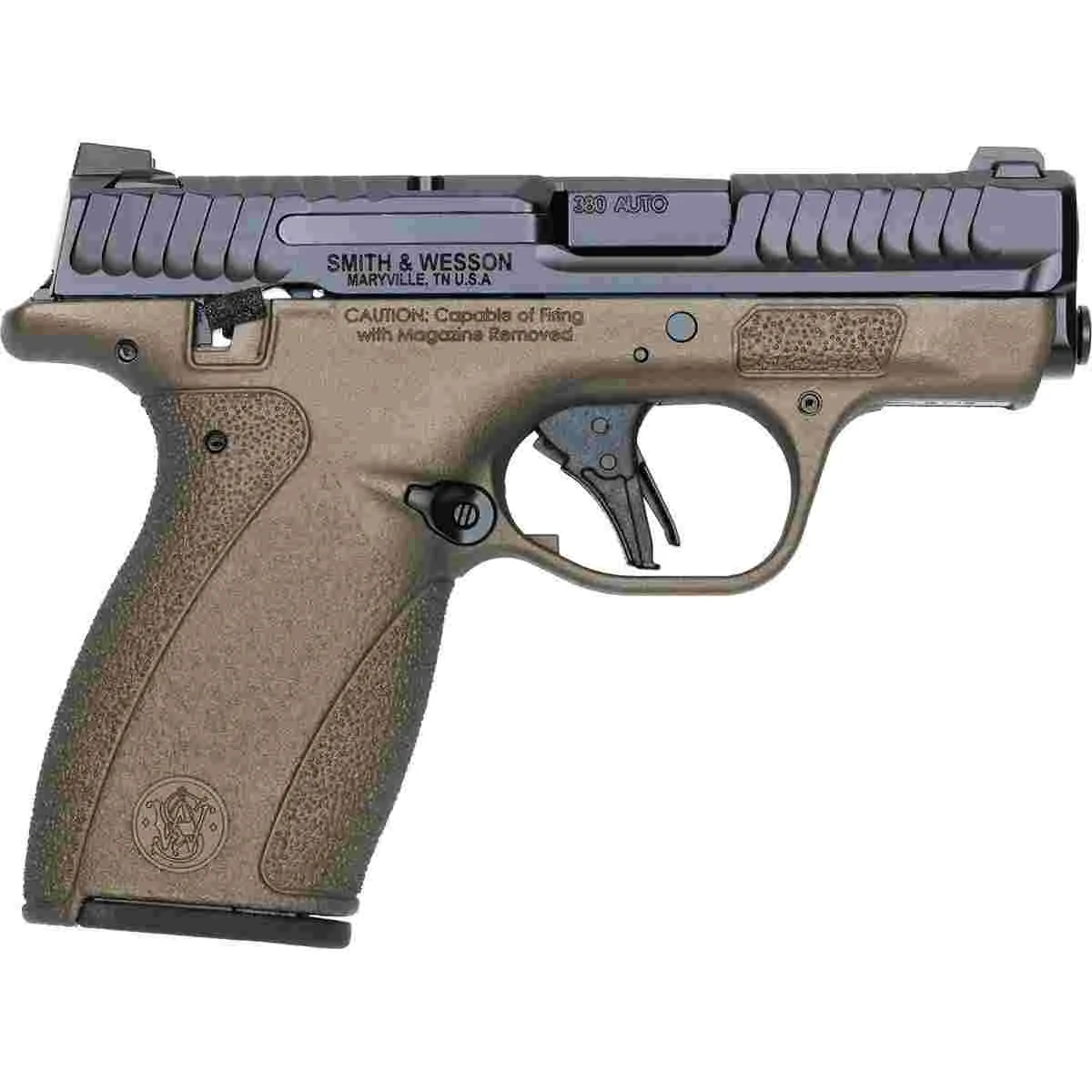 Smith & Wesson M&P Bodyguard 2.0 Mid-Bro .380 Auto with Midnight Bronze grip and 2.75-inch barrel