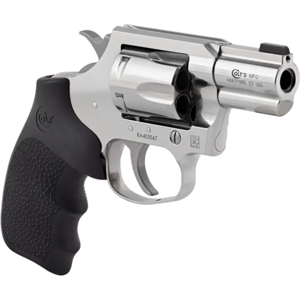 Colt King Cobra Carry DA/SA Revolver 357 Mag 2 in. Stainless w/Hogue Grip 6 rd. - Image 3