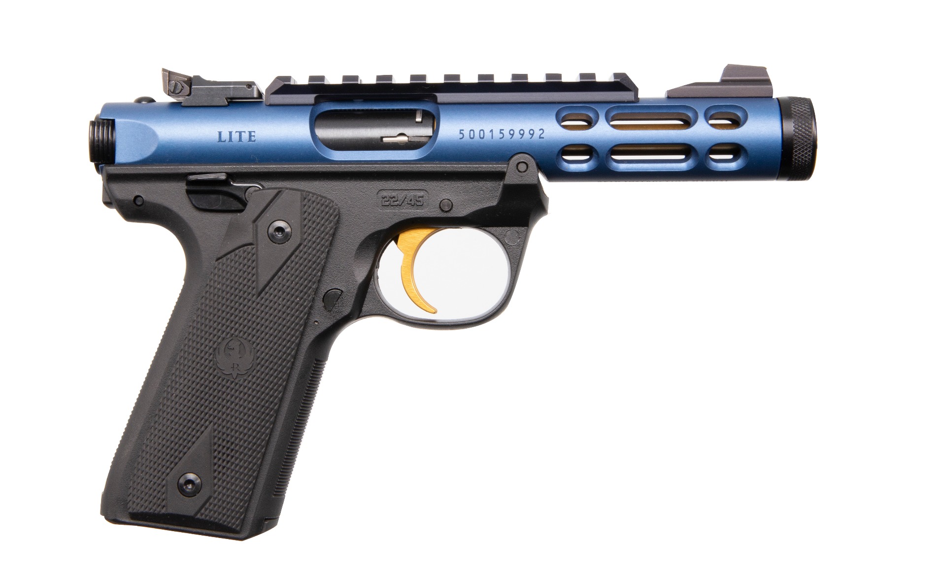 Ruger MKIV 2245 LT .22 LR semi-automatic pistol