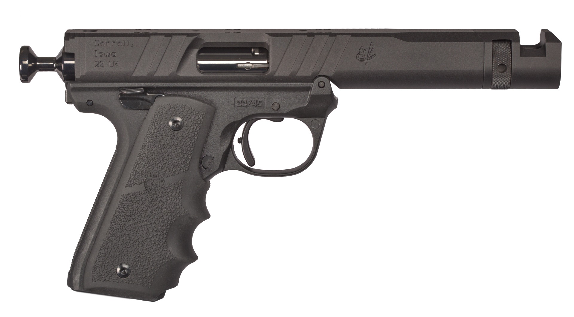 Volquartsen Mamba-X SA 22LR semi-automatic handgun with 4.5B barrel and 10-round capacity