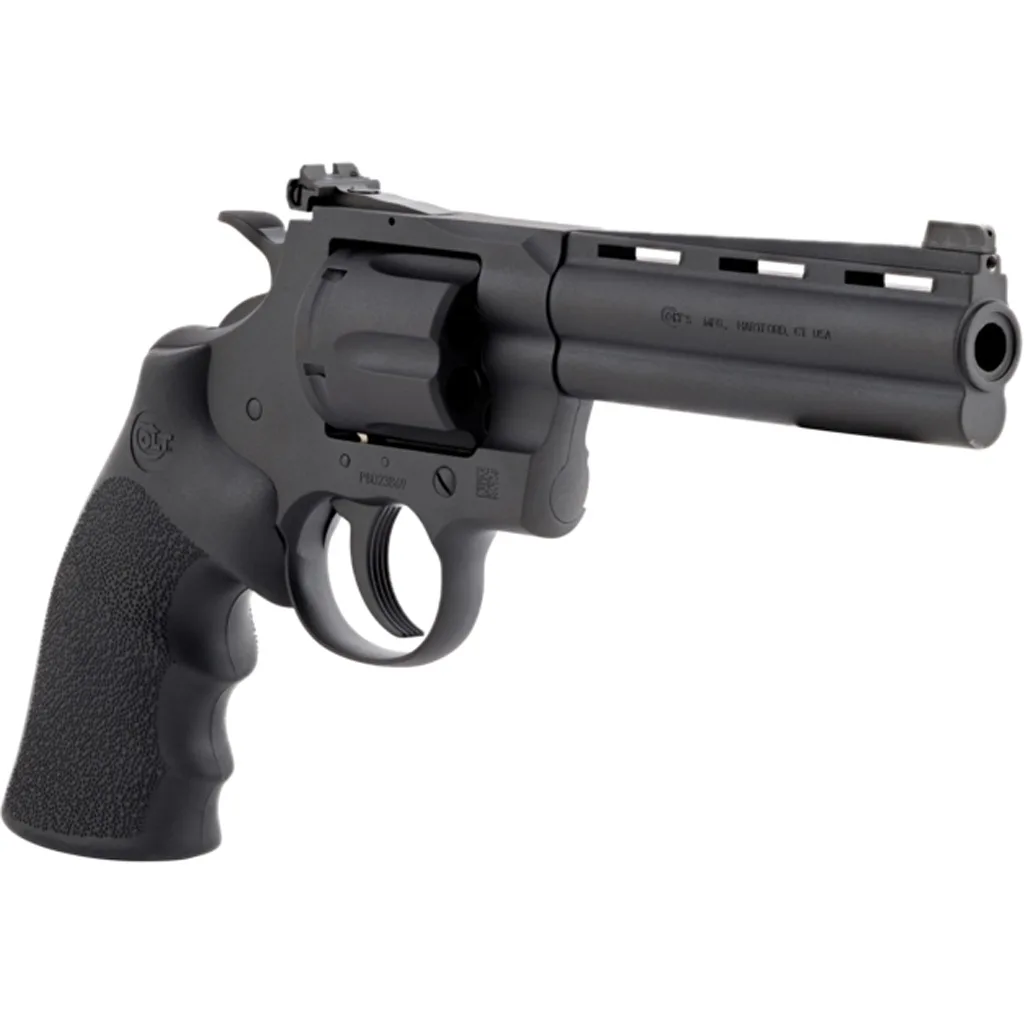 Colt Python Revolver 357 Mag 5 in. Matte Blue Hogue Grip 6rd. - Image 2