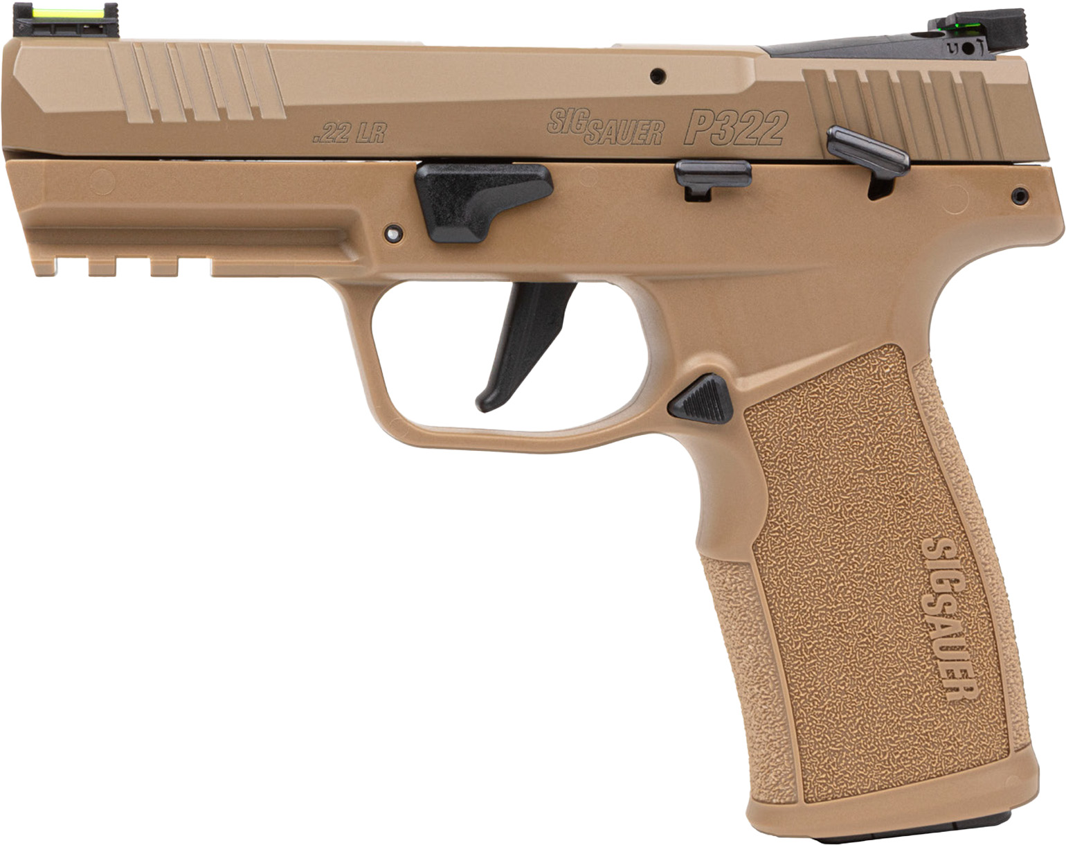 Sig Sauer P322 Coyote .22 LR 4-inch optic-ready pistol