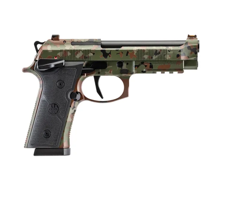 Beretta 92XI FS 9mm Flecktarn 4.7in optic-ready pistol with two magazines