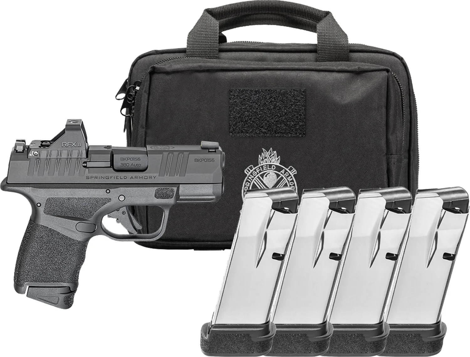 Springfield Armory Hellcat OSP 9mm 3in with Viridian RFX11 and 4 magazines