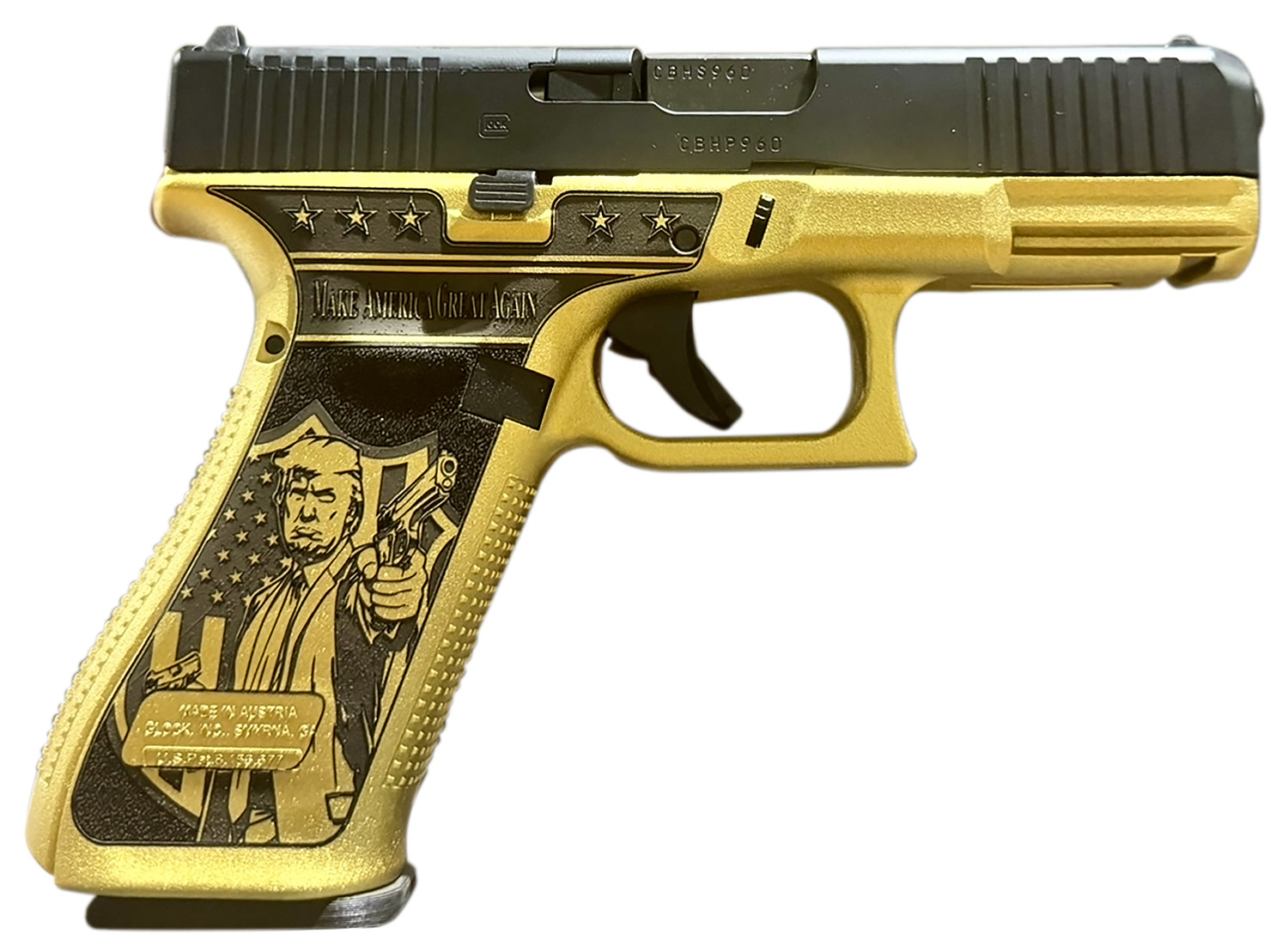 Glock G45 Gen5 MOS 9mm pistol with 4.02 inch barrel and optic-ready slide