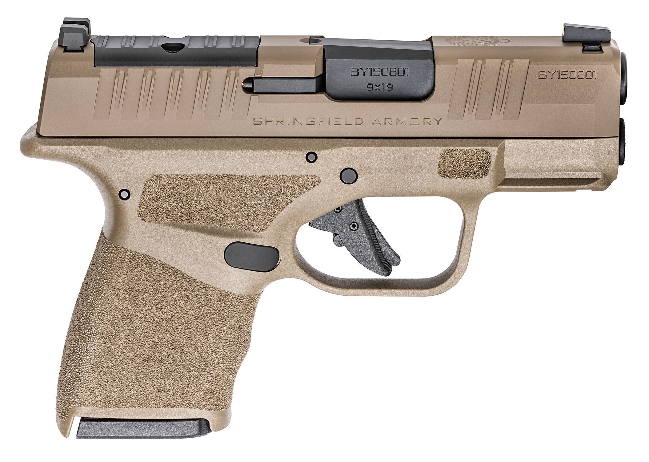 Springfield Armory Hellcat OSP 9mm Flat Dark Earth 3-inch pistol