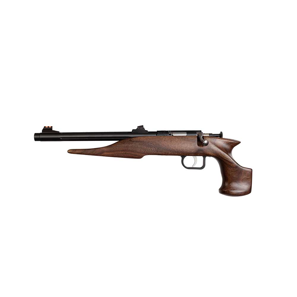 Keystone Chipmunk .22 Magnum pistol with walnut stock and blued finish