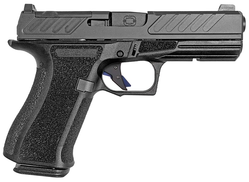 Shadow Systems CR920XL LE 9mm 4.2 inch optic-ready black polymer handgun with two 15-round magazines