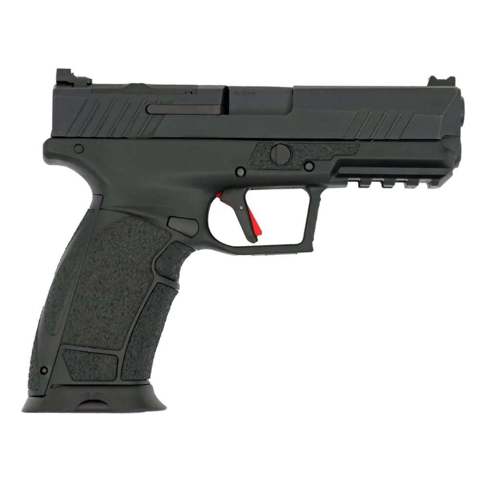 Tisas PX-9 Duty 9mm pistol, 4.10" barrel, black finish, RMR optic cut