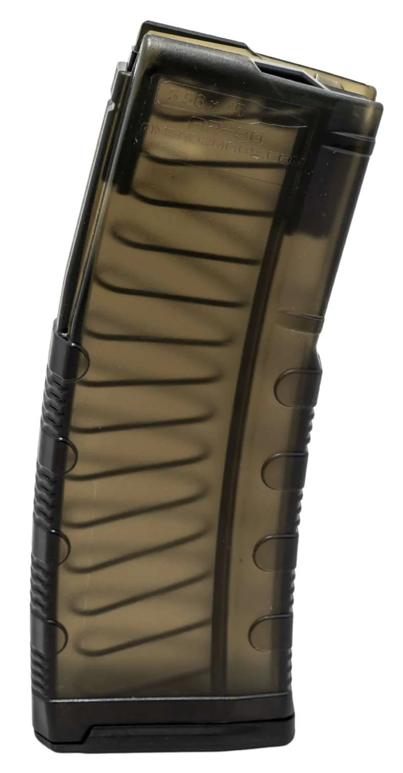 AMEND2 MOD C 5.56MM 30RD AR15 TRANSLUCENT OLIVE DRAB POLYMER MAGAZINE ( 50 PER CASE )