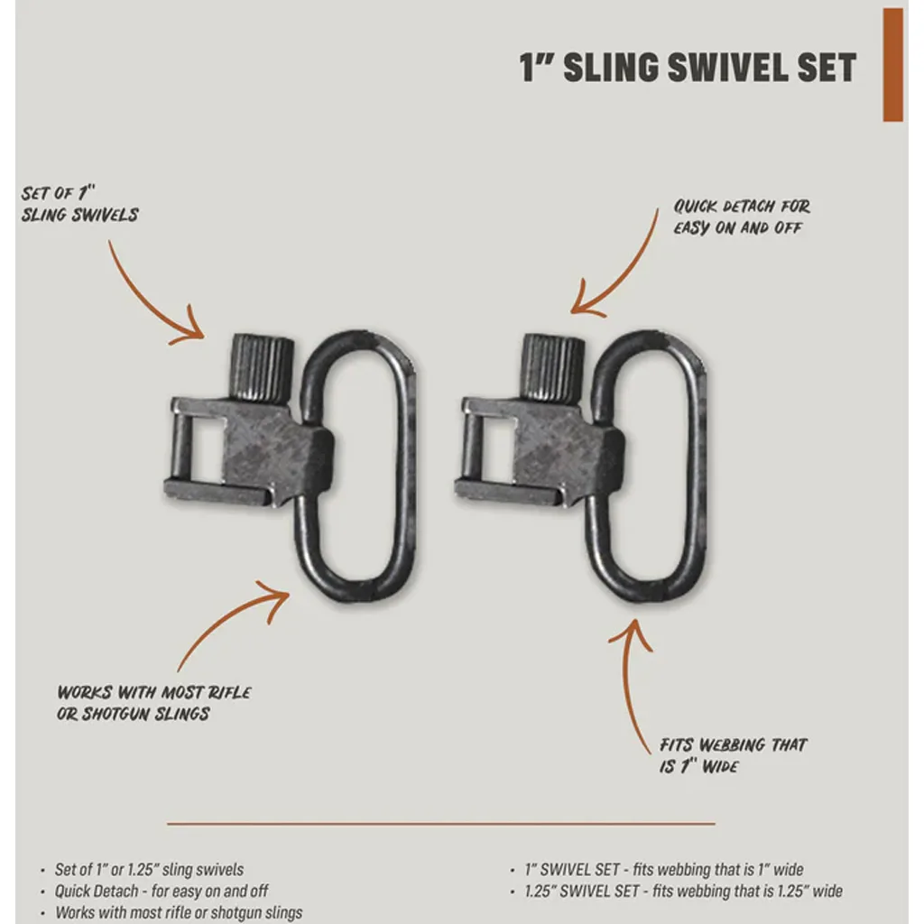 Half Rack Sling Swivel 1 in. Swivel Set - Image 2