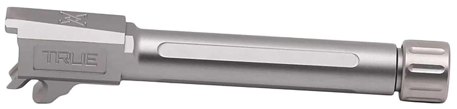 True Precision Inc TPP365FBXT Sig 9mm Luger 4.30" Threaded Satin Stainless Steel, Fits Sig P365 Fuse