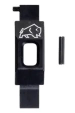 Tapco TAP22064  Trigger Guard Straight Black Aluminum For AR-15