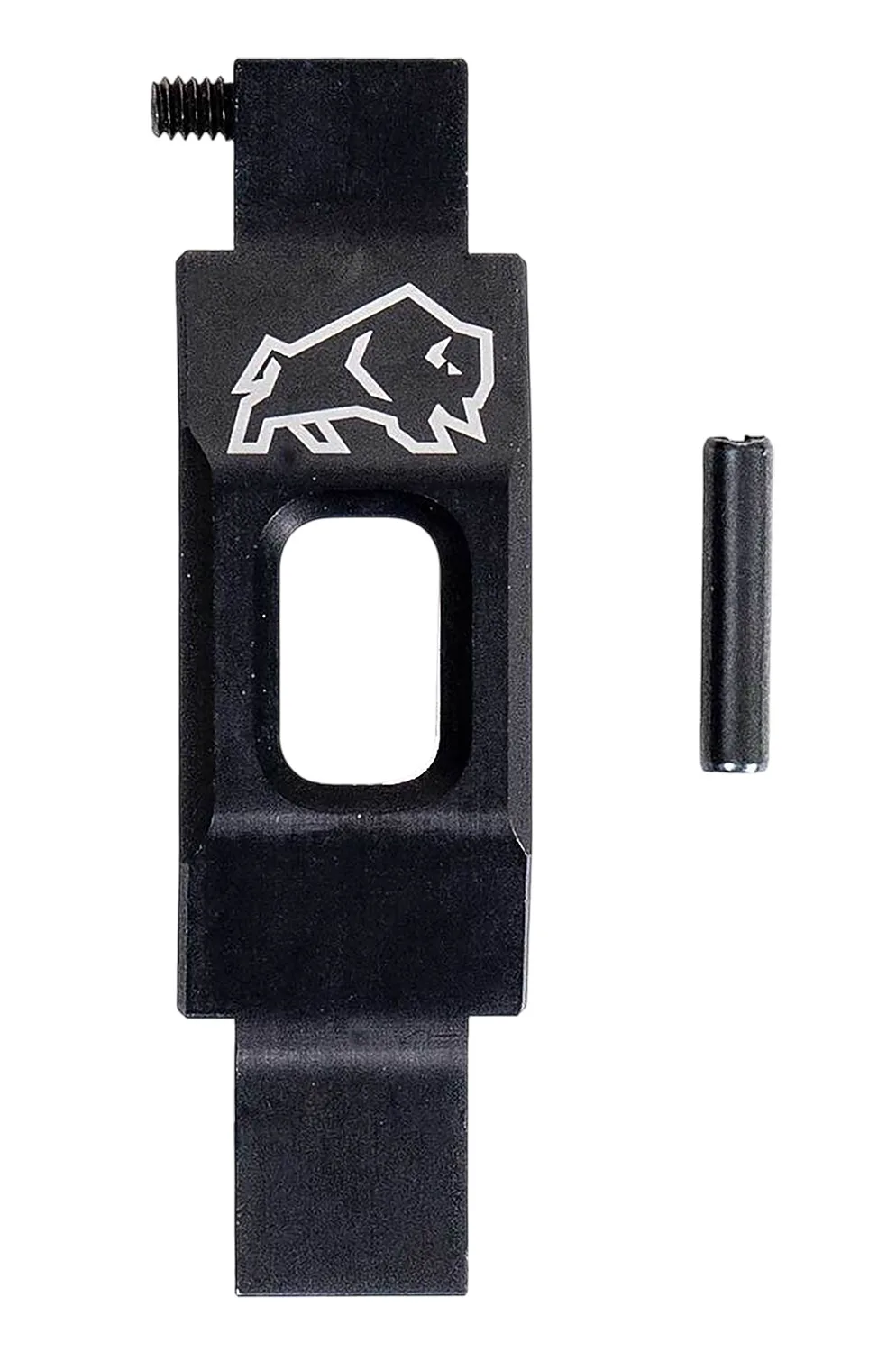 Tapco TAP22064 Trigger Guard Straight Black Aluminum For AR-15