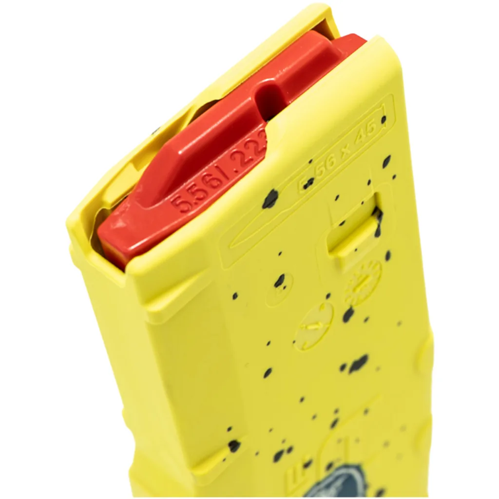 Amend2 AR-15 Mod 2 Magazine 5.56/223 Yellow Printed Banana 30 rd. - Image 3
