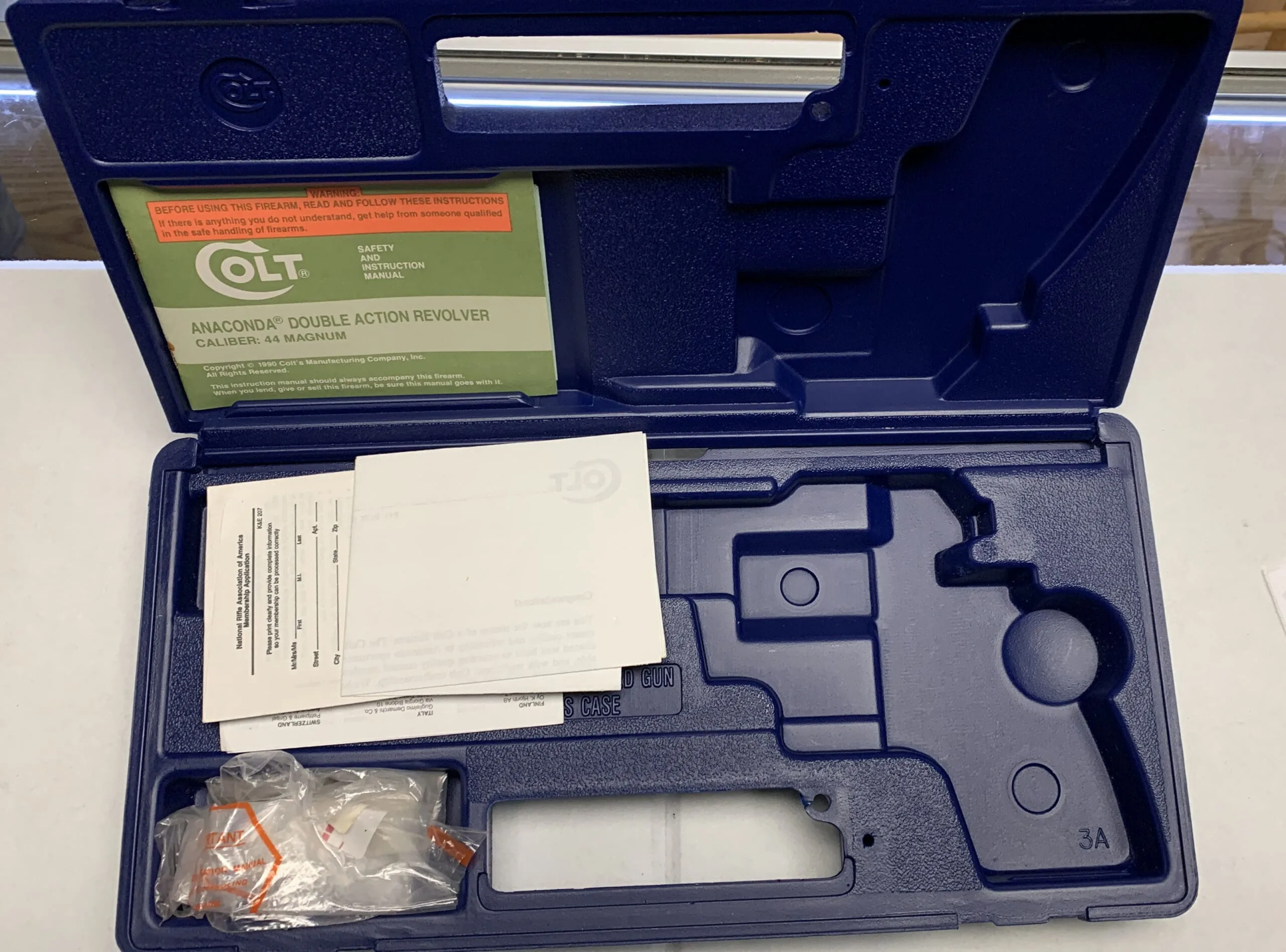 COLT ANACONDA 6" 44 MAGNUM PORTED STAINLESS #01-05877 - Image 3