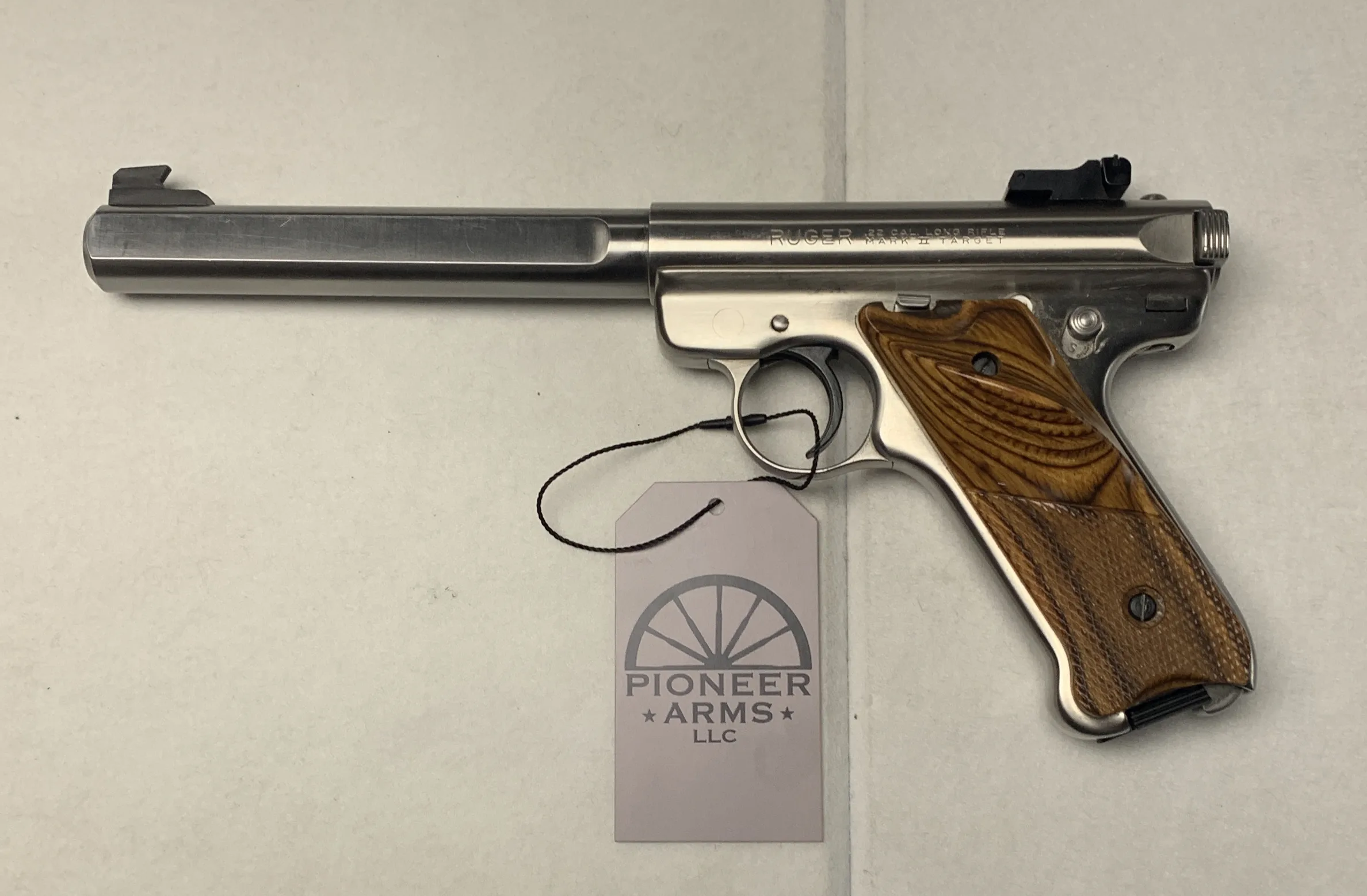 RUGER MARK II COMPETITION TARGET MODEL 7" 22LR STAINLESS #01-06030