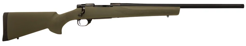 LSI HOWA M1500 25 CM 24IN BARREL GREEN HB T/C HOGUE RIFLE STK HGR25CRHBG