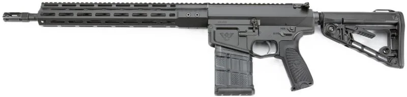 WILSON RECON TACTICAL 308 16" - FLUTED Q-COMP 20 RD BLACK - Image 2