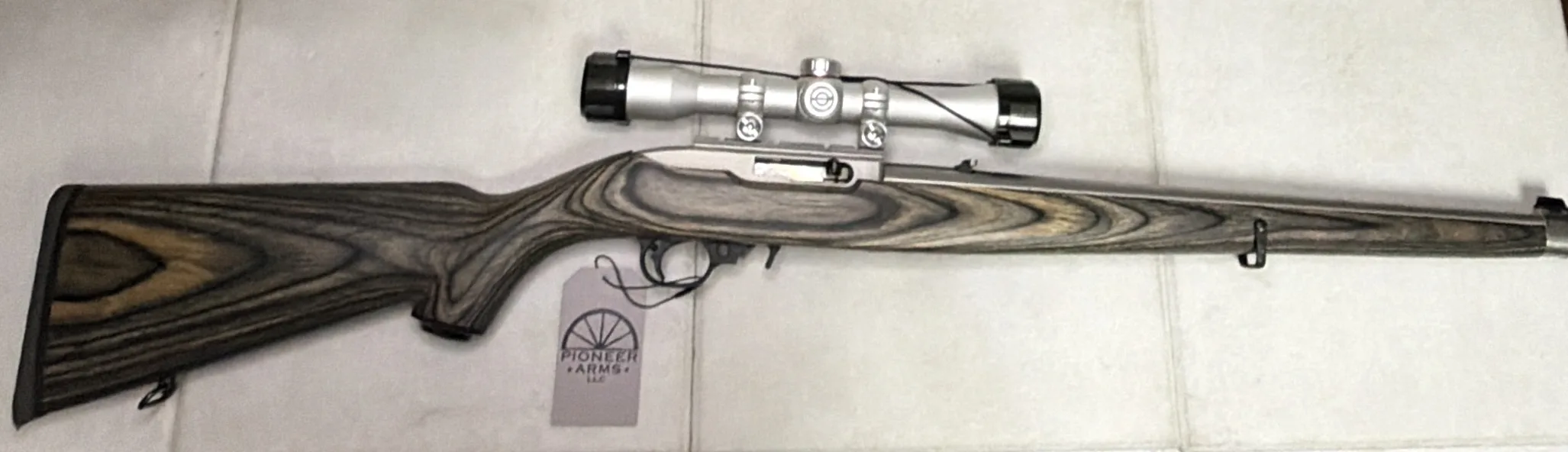 RUGER 10/22 18.5" 22LR STAINLESS MANNLICHER #01-06398