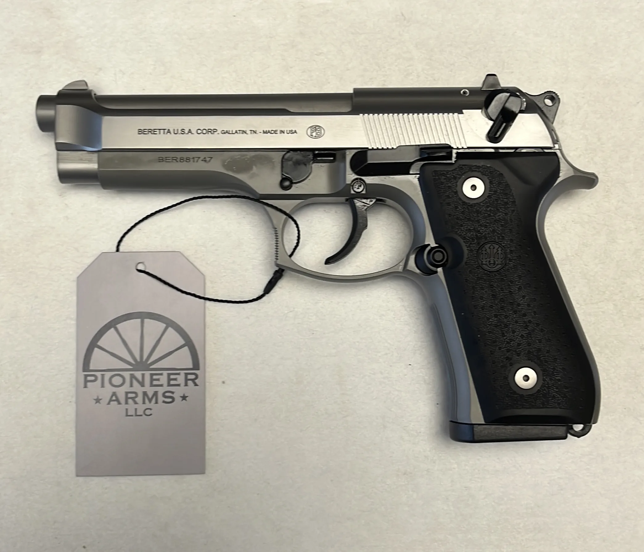 BERETTA 92FS 9MM 4.9" GREY #01-06568