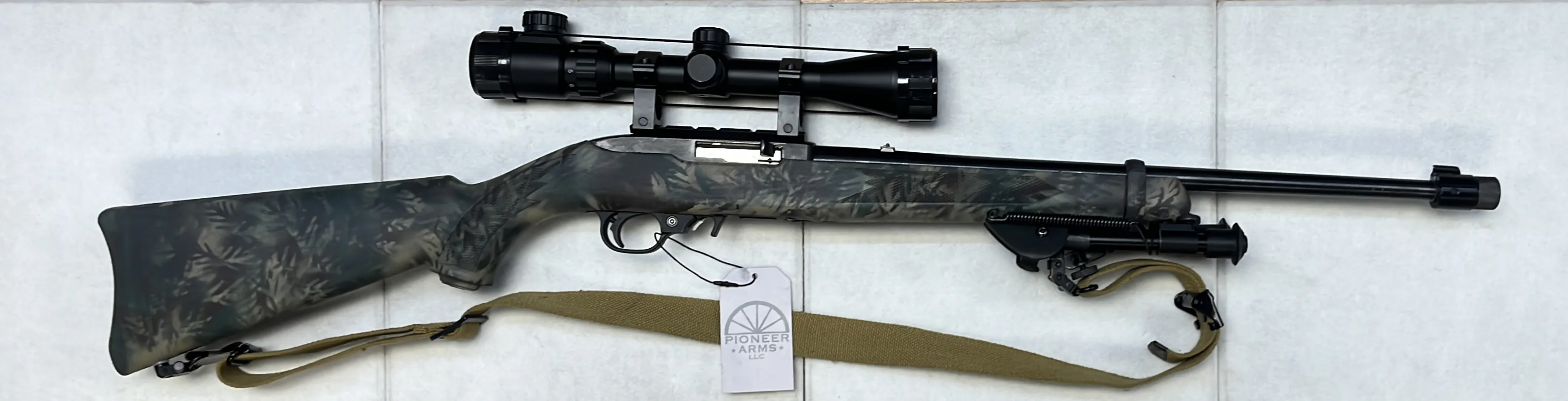RUGER 10/22 22LR 16" 19.5" CAMOUFLAGE #01-06598